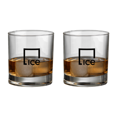 IE Drinkware-Chelsea Rocks Glass Set of 2-ICE